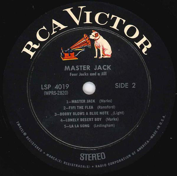 Four Jacks And A Jill : Master Jack (LP, Album, Hol)