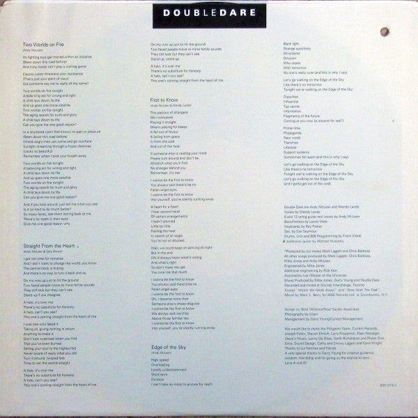 Doubledare : Doubledare (LP, Album)