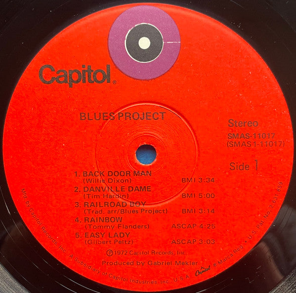 The Blues Project : Blues Project (LP, Album, Gat)