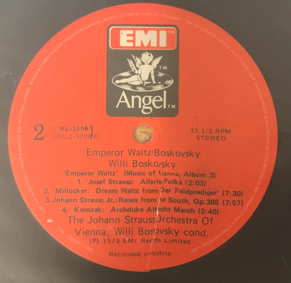 Wiener Johann Strauss Orchestra, Willi Boskovsky : Music Of Vienna, Album 3 (LP)