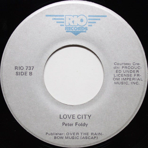 Peter Foldy : School Of Love (7", Single)