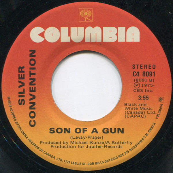Silver Convention : Fly, Robin, Fly (7")