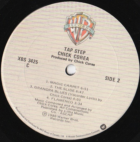 Chick Corea : Tap Step (LP, Album)
