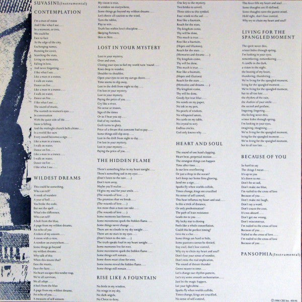 Bill Nelson : On A Blue Wing (LP, Album)