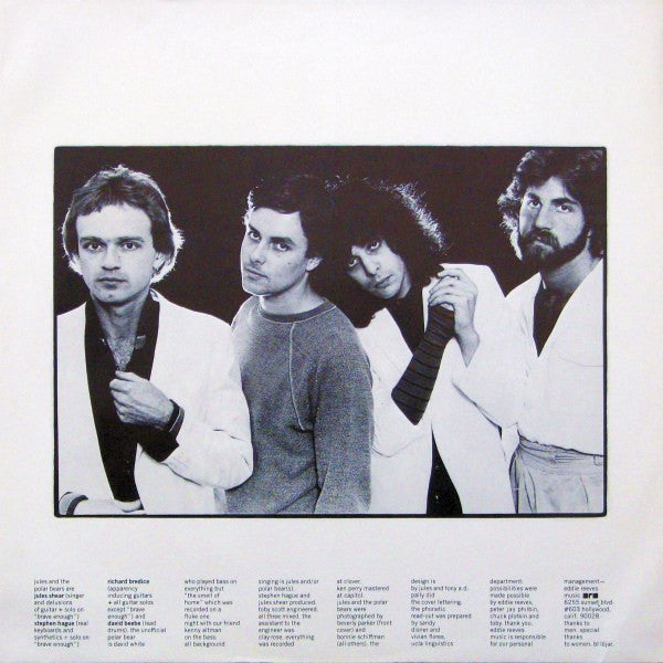 Jules And The Polar Bears : fǝnĕtĭks (Phonetics) (LP, Album)