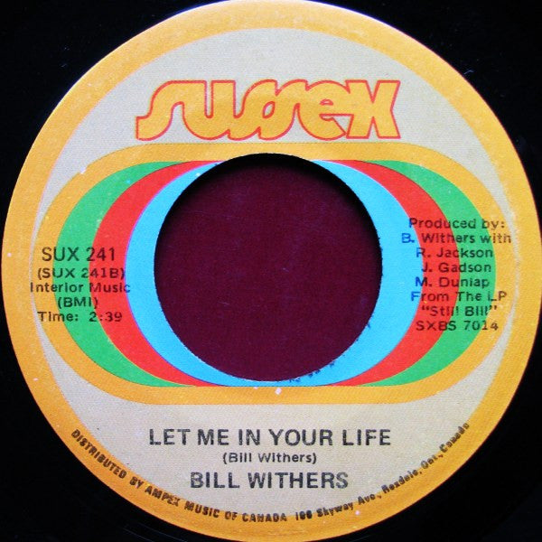 Bill Withers : Use Me (7", Single)