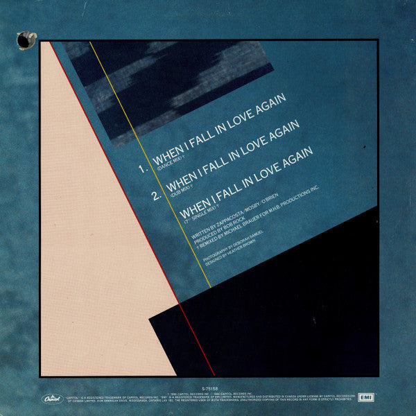 Zappacosta : When I Fall In Love Again (12")