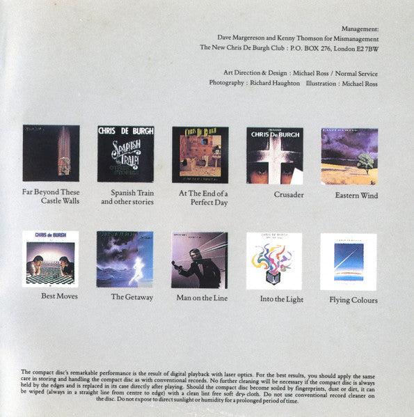 Chris de Burgh : Spark To A Flame (The Very Best Of Chris de Burgh) (CD, Comp, Club, RE)