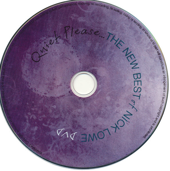 Nick Lowe : Quiet Please… The New Best Of Nick Lowe (2xCD, Comp + DVD, Comp + Ltd)