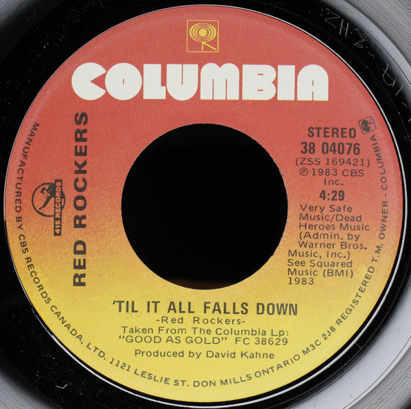 Red Rockers : Good As Gold (7")