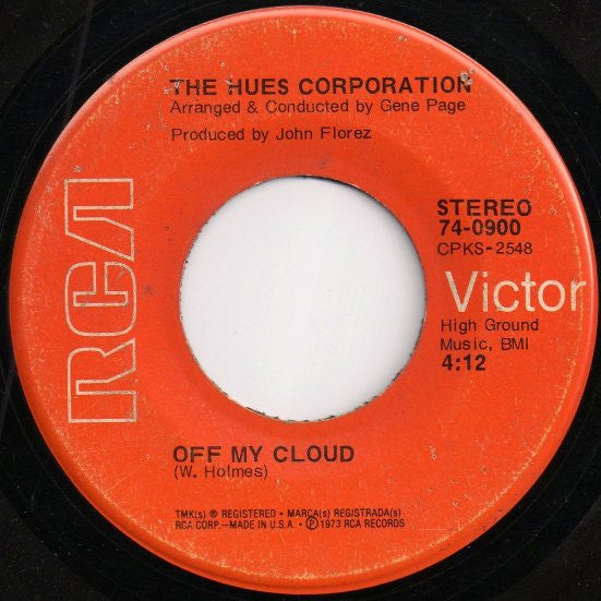The Hues Corporation : Freedom For The Stallion (7")
