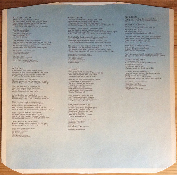 Howard Werth & The Moonbeams : King Brilliant (LP, Album)