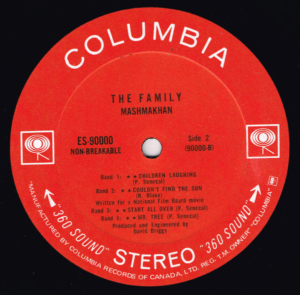 Mashmakhan : The Family (LP, Album, Gat)