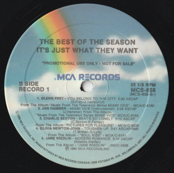 Various : The Best Of The Season (2xLP, Comp, Promo)