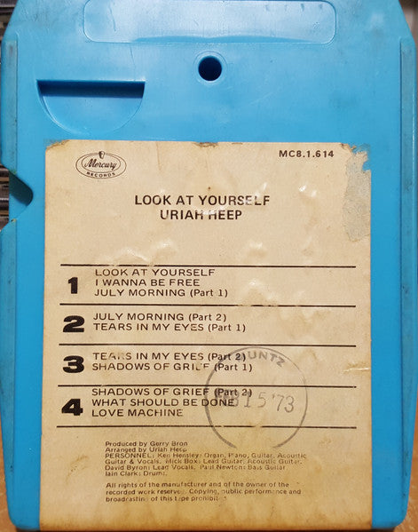 Uriah Heep : Look At Yourself (8-Trk, Album)