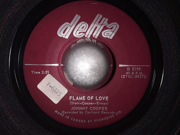 Johnny Cooper (3) : OREO / Flame Of Love (7", Single)
