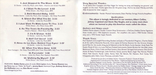 Debbie Davies : Tales From The Austin Motel (CD, Album)