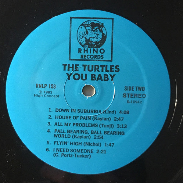 The Turtles : You Baby (LP, Album, RE)
