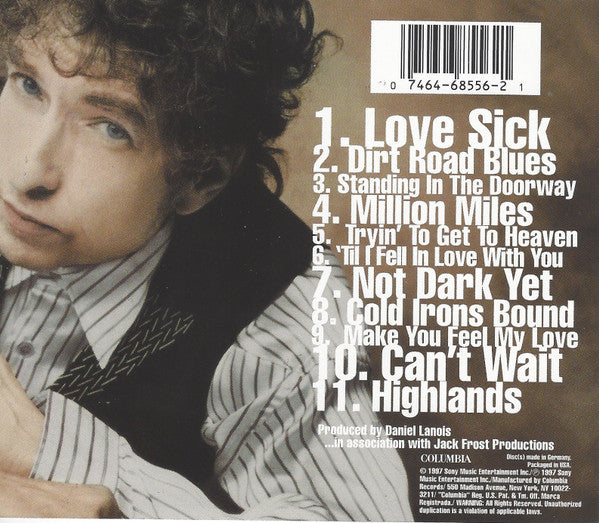 Bob Dylan : Time Out Of Mind (CD, Album)