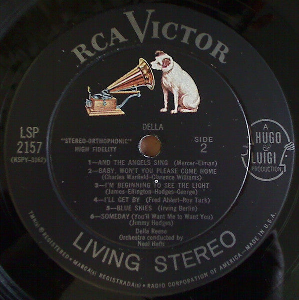 Della Reese : Della (LP, Album, Roc)
