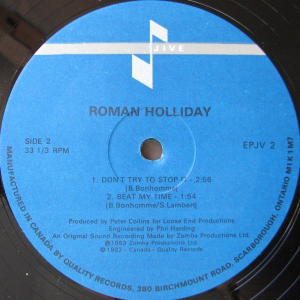 Roman Holliday : Roman Holliday (LP, MiniAlbum)