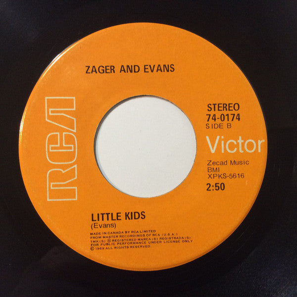 Zager & Evans : In The Year 2525 (7", Single)