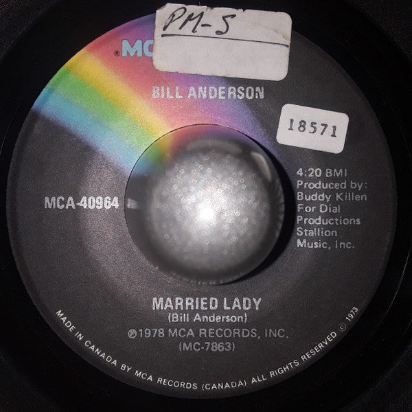 Bill Anderson (2) : Double S (7", Single)