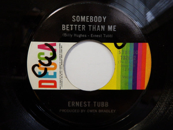 Ernest Tubb : It's America (Love It Or Leave It) (7", Single)