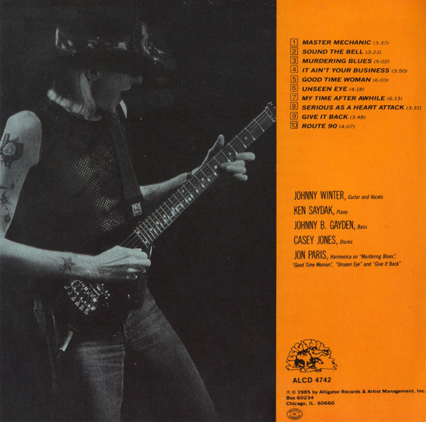 Johnny Winter : Serious Business (CD, Album, RE, RP)
