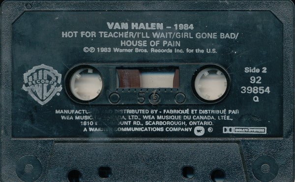 Van Halen : 1984 (Cass, Album)