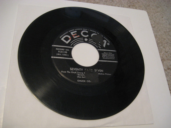 Chuck Connors (2) : Somebody Bigger Than You And I / Seventy Times Seven (7", Single)