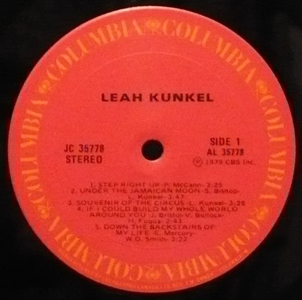 Leah Kunkel : Leah Kunkel (LP, Album)