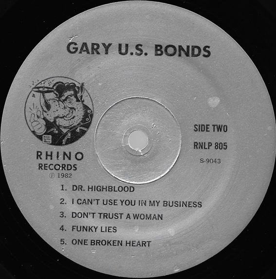 Gary U.S. Bonds : Certified Soul (LP, Comp)