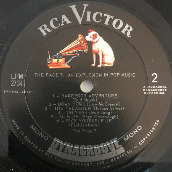 The Page 7 : ...An Explosion In Pop Music (LP, Album, Mono)