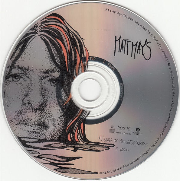 Matt Mays : Matt Mays (CD, Album)