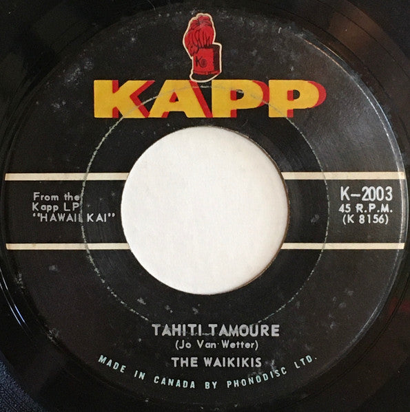 The Waikiki's : Hawaii Tattoo (7", Single)
