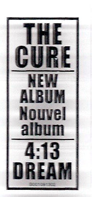 The Cure : 4:13 Dream (CD, Album)