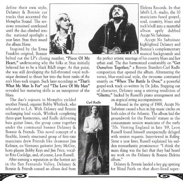 Delaney & Bonnie : The Best Of Delaney & Bonnie (CD, Comp, Spe)