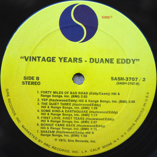 Duane Eddy : The Vintage Years (2xLP, Comp, Ter)