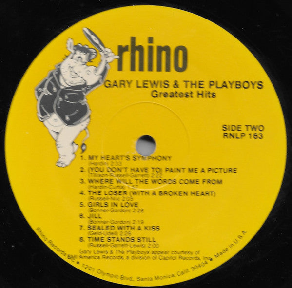 Gary Lewis & The Playboys : Greatest Hits! (LP, Comp)