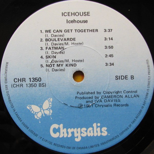 Icehouse : Icehouse (LP, Album)