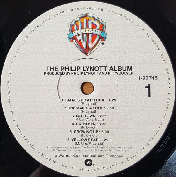 Phil Lynott : The Philip Lynott Album (LP, Album)