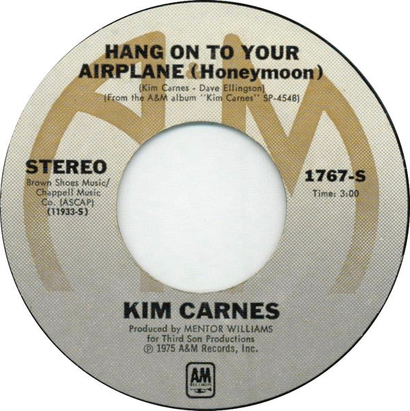 Kim Carnes : You're A Part Of Me (7")