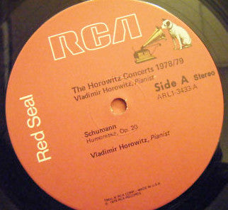 Robert Schumann, Sergei Vasilyevich Rachmaninoff, Franz Liszt, Vladimir Horowitz : The Concerts 1978/79 (LP)