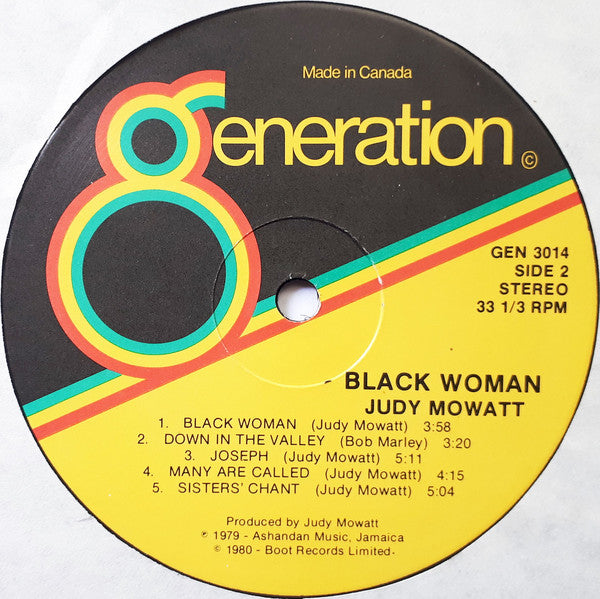 Judy Mowatt : Black Woman (LP, Album)