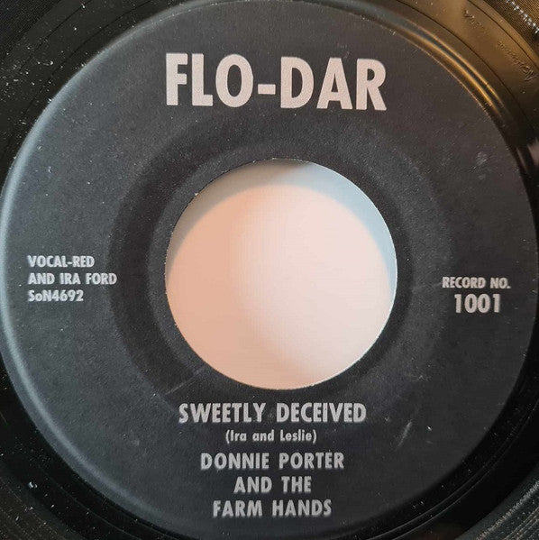 Donnie Porter And The Farm Hands : Little Reb / Sweetly Deceived (7", Single, Mono)