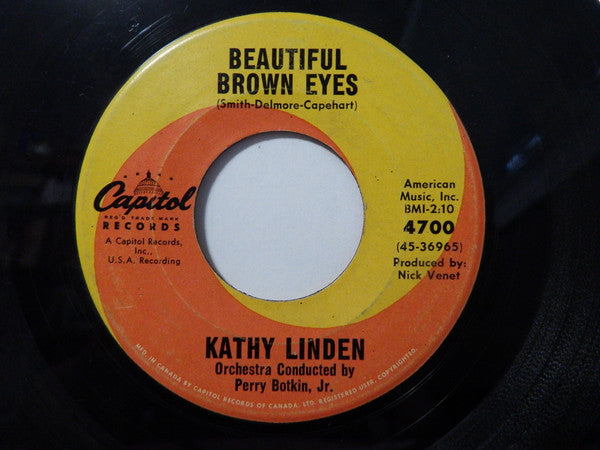 Kathy Linden : Remember Me (To Jimmy) (7", Single)