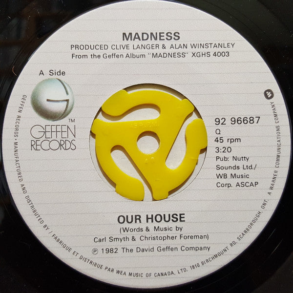 Madness : Our House (7", Single, Pic)