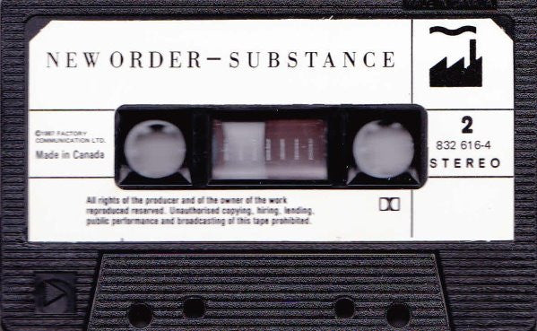 New Order : Substance (Cass, Comp, RE)