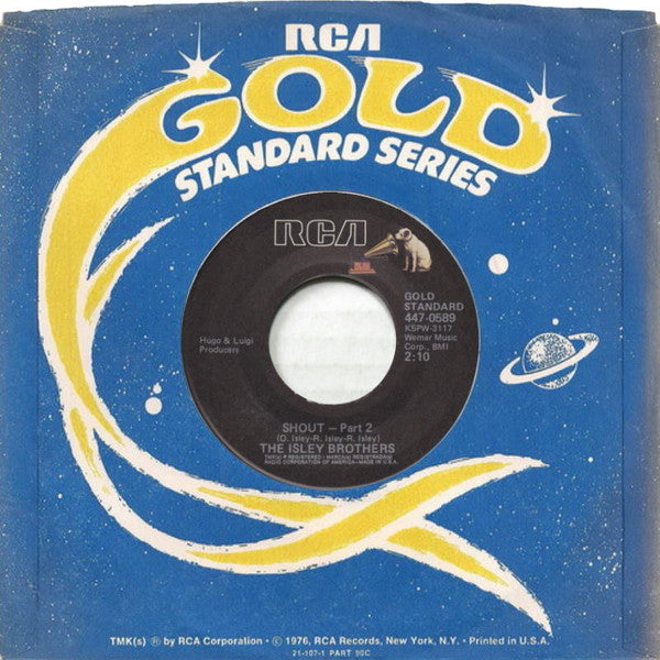 The Isley Brothers : Shout (7", Single, RE)